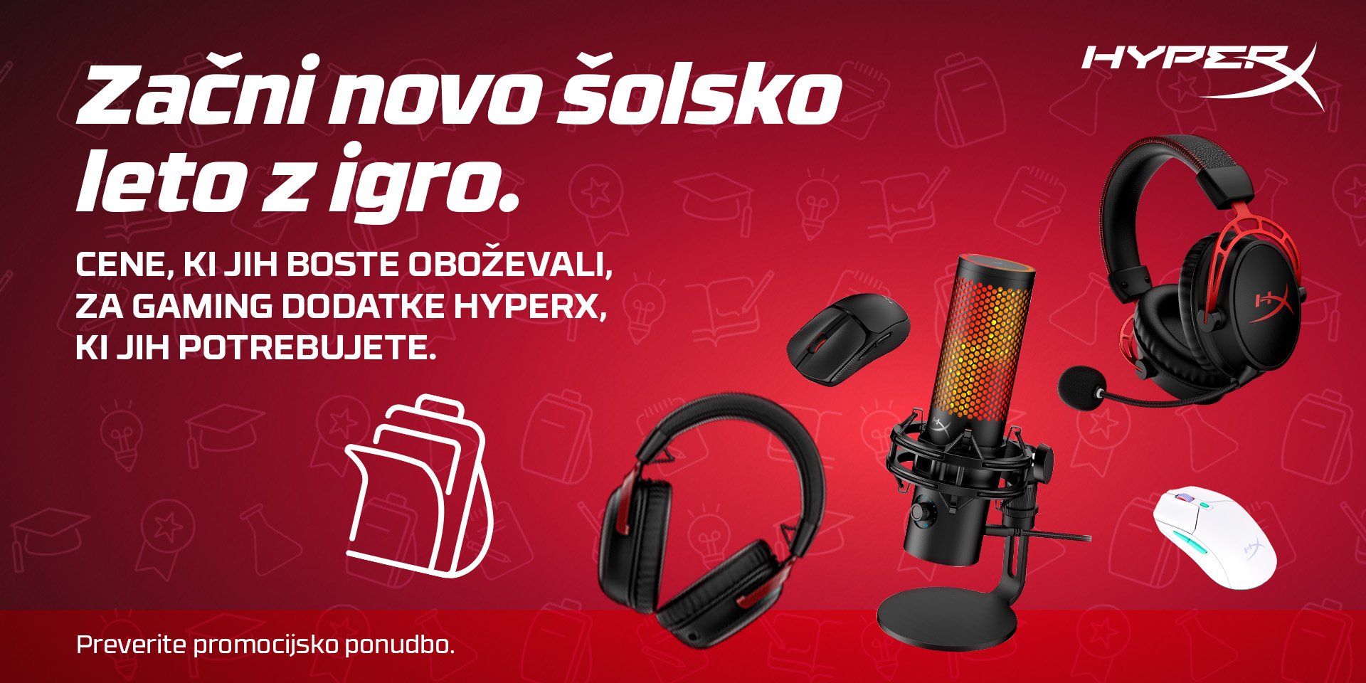 HyperX računalniška oprema na akciji
